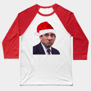 Santa-Mike Baseball T-Shirt